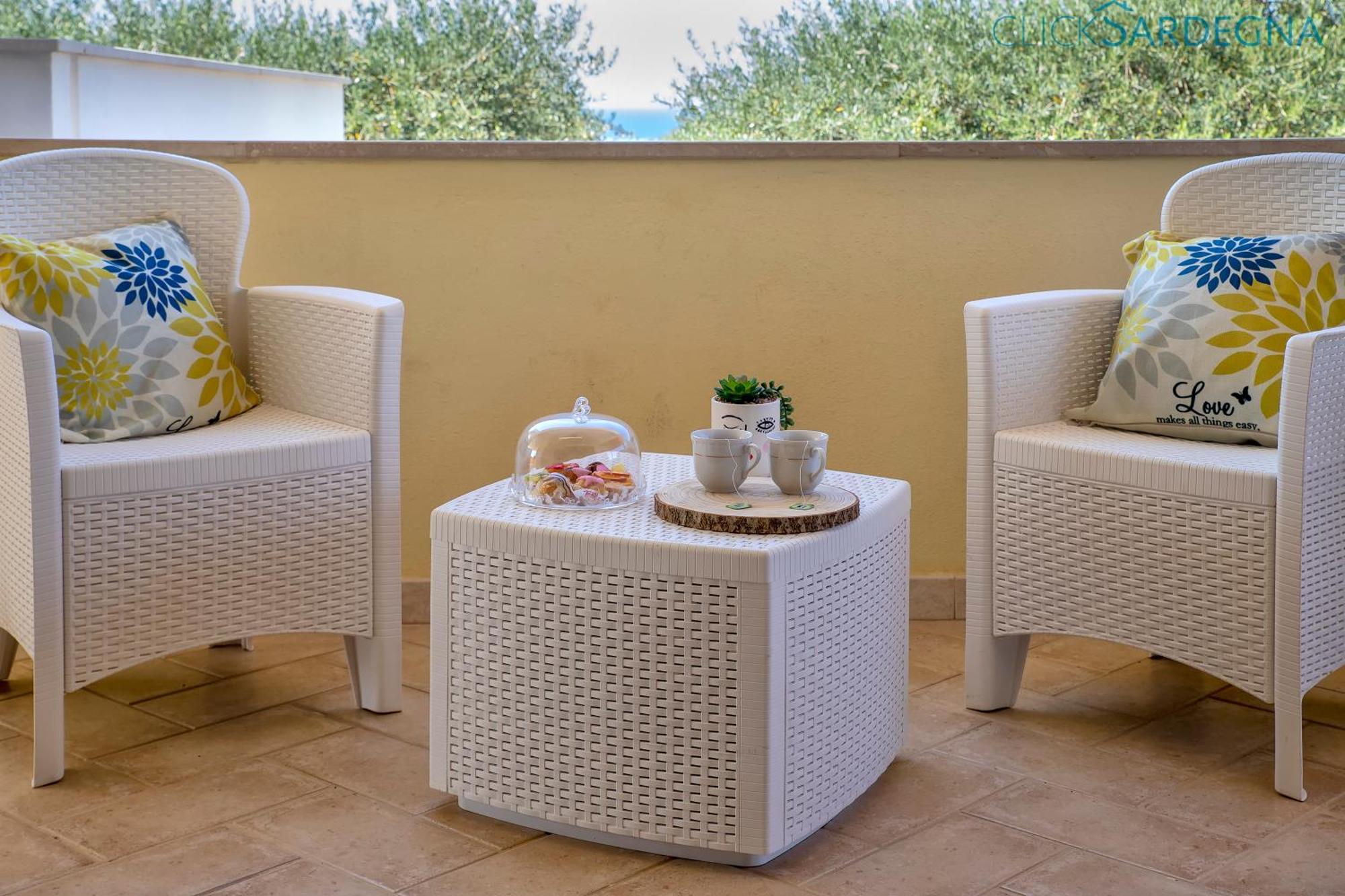 Casa Sant'Anna In Villa Brionis Con Grande Veranda Vista Mare Alghero Buitenkant foto