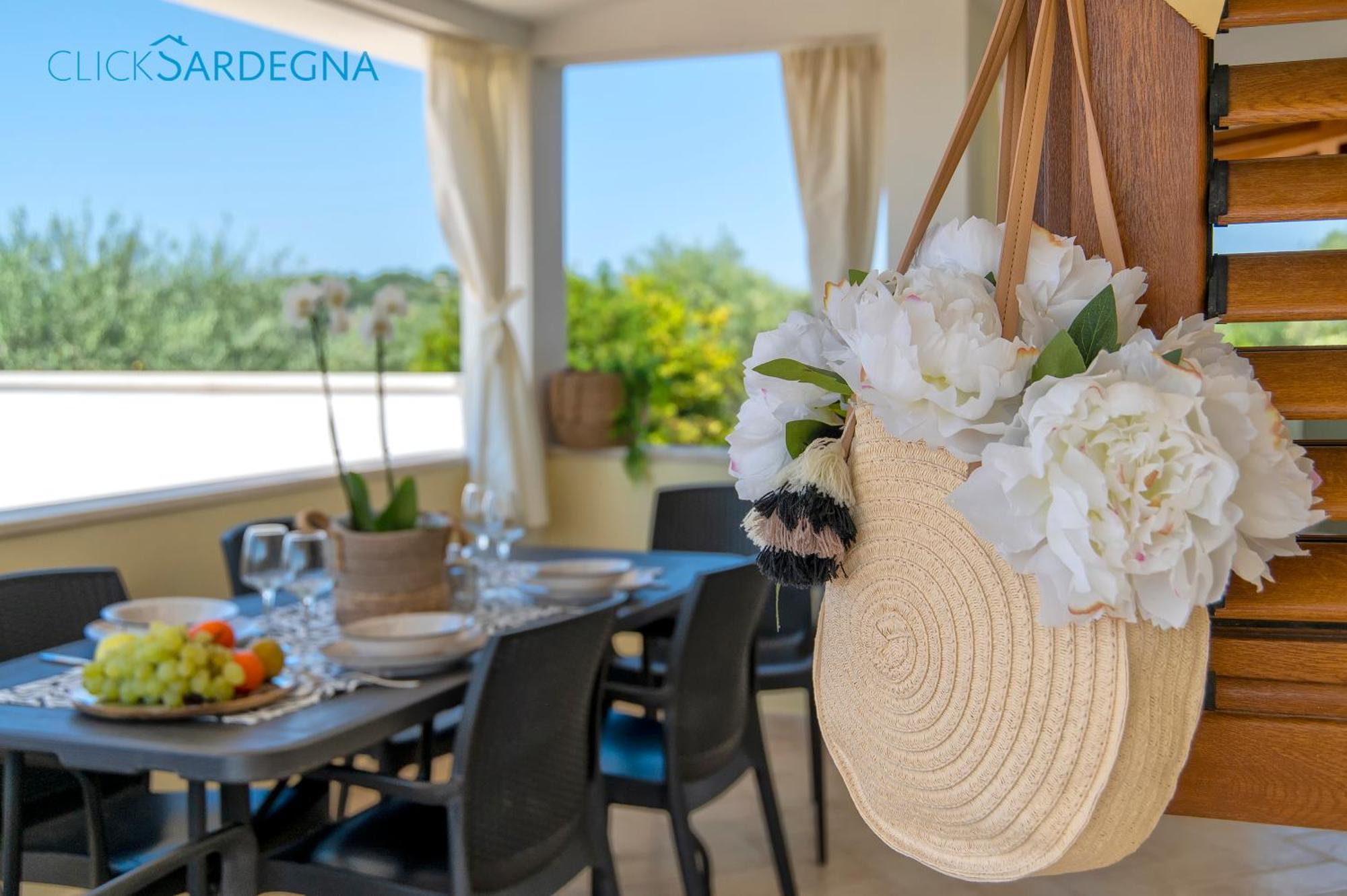 Casa Sant'Anna In Villa Brionis Con Grande Veranda Vista Mare Alghero Buitenkant foto